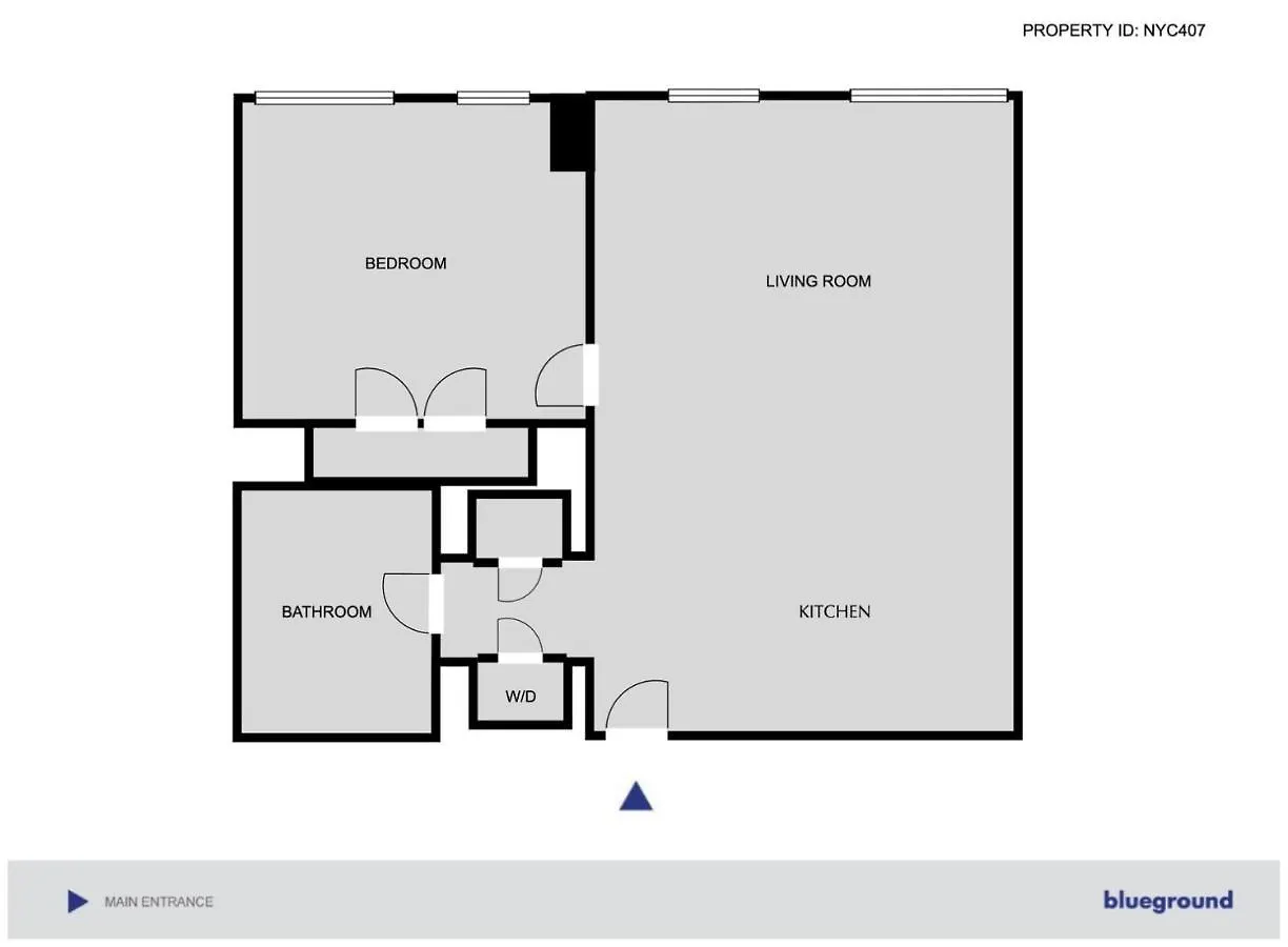 Hells Kitchen 1Br W Pool Dm Nr Central Pk Nyc-407 نيو يورك شقة